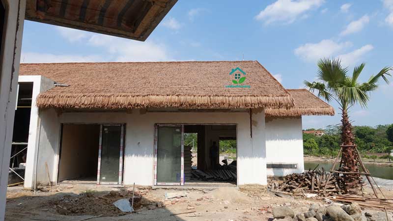 Mái tranh nhân tạo tại Hà Nội