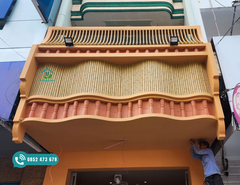 Đơn vị cung cấp Tấm tre nhân tạo tại Sài Gòn | Tấm nhựa giả tre giá tốt 2025 Tre nhân tạo Sài Gòn