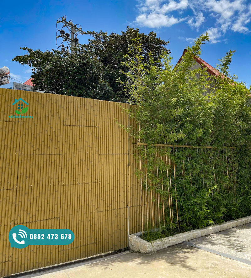 Báo Giá Tấm Tre Nhân Tạo Tại Long An | Hướng dẫn thi công Rào tre đẹp thi công rào tre nhân tạo tại Long An