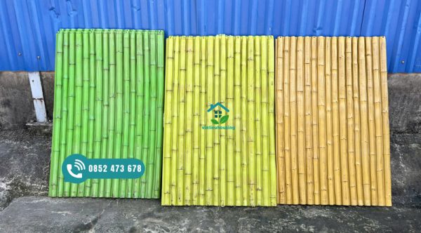 Tấm tre nhân tạo màu xanh